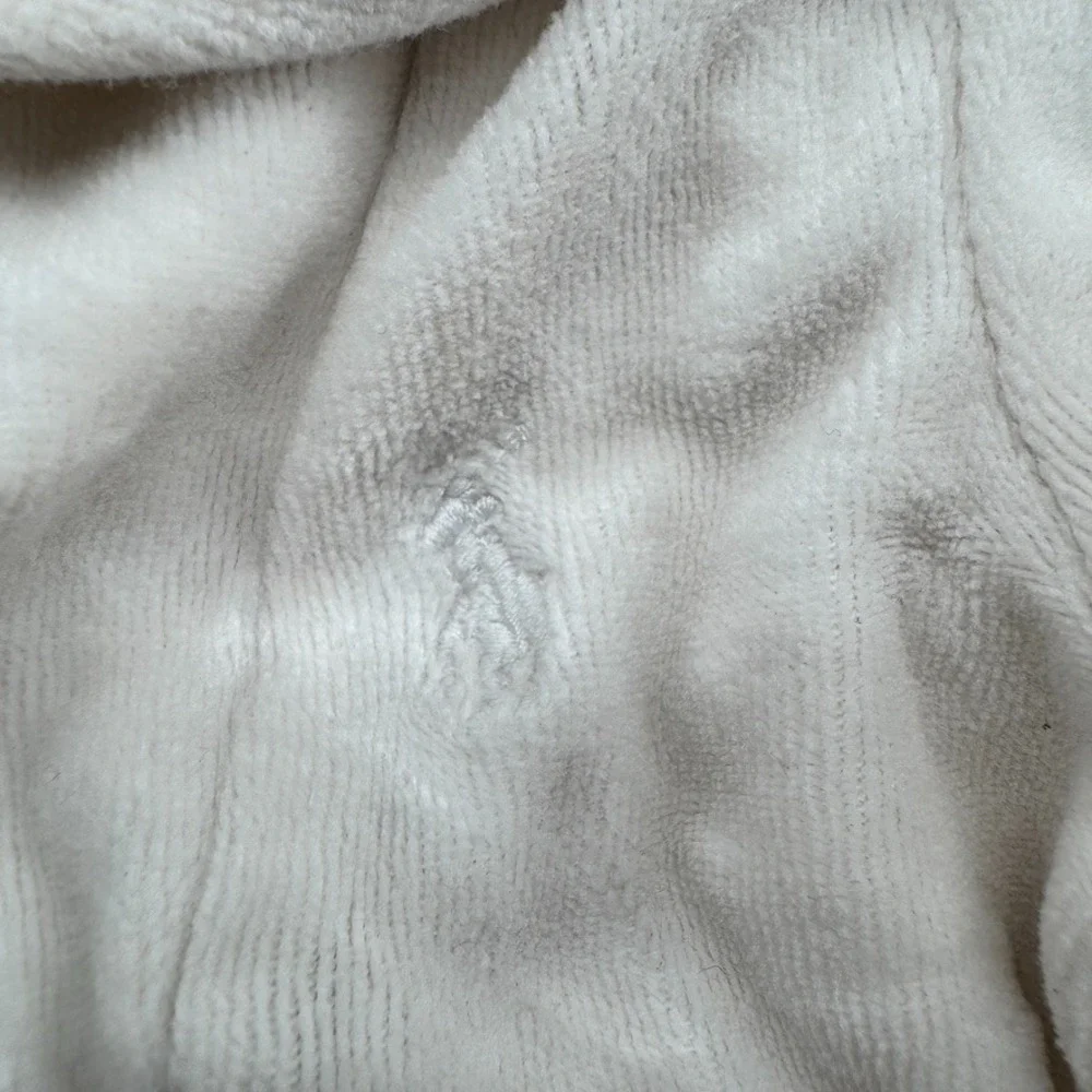 Ralph Lauren Sweater Dress Baby 12M White Mock Neck Long Sleeve Pony Super Soft